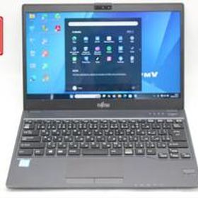 中古 フルHD 13.3型 Fujitsu LIFEBOOK U938s Windows11 第8世代 i5-8350u 8GB 128GB-SSD カメラ 無線 Office付き 中古パソコン 管:1719s