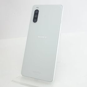 【SIMフリー】Xperia 10 III SOG04 ホワイト au版 利用制限○