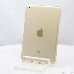 【中古】Apple(アップル) iPad mini 3 128GB ゴールド MGYK2J／A Wi-Fi 【297-ud】