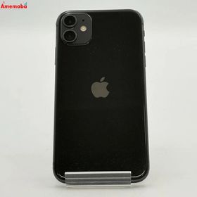 iPhone11 64GB ブラック MWLT2 J/A SoftBank版SIMフリー 訳あり