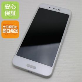 アクオス(AQUOS)の新品同様 SIMフリー SH-M05 ホワイト 本体 白ロム M888(スマートフォン本体)