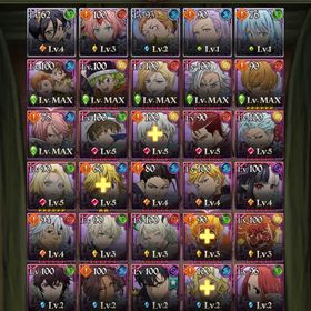 俺レベキャラコンプ垢 | グラクロのアカウントデータ、RMTの販売・買取一覧