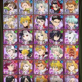 全体等級1080万超！ダイヤ30個～50個！ | グラクロのアカウントデータ、RMTの販売・買取一覧