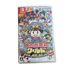 【美品】Nintendo Switch 桃鉄 桃太郎電鉄 ワールド ゲームソフト