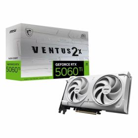 【10日は24時間限定クーポン配布】MSI エムエスアイGeForce RTX 5060 Ti 16G VENTUS 2X OC WHITE PLUS グラフィックボード 転送不可 G506T16V2CWP(2662468)送料無料