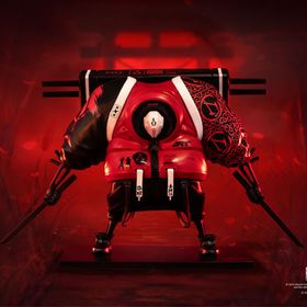 Master 9 Eyes × アサシン クリード シャドウズ/ Master 9 Eyes M9E 1/12 ビニール スタチュー