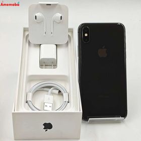 爆速発送iPhoneX 256GB スペースグレイ MQC12J/A AU版SIMフリー 美品