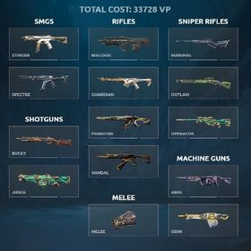 メアド譲渡⭕️スキン多数ゴールド垢 | VALORANT(ヴァロラント)のアカウントデータ、RMTの販売・買取一覧