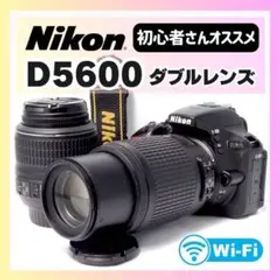 ✨思い出が芸術に✨Nikon D5600 ニコン✨ダブルレンズ✨デジタル一眼レフ