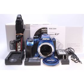 ペンタックス(PENTAX)の【7,290回】PENTAX KF ボディ クリスタルブルー 一眼レフカメラ(デジタル一眼)