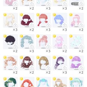 ハピガチャS髪 バラ売り | ポケコロツイン(ポケツイ)のアカウントデータ、RMTの販売・買取一覧