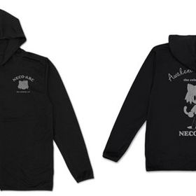 月姫 -A piece of blue glass moon- ネコアルク 薄手ドライパーカー/BLACK-XL