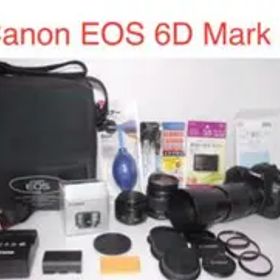 Canon EOS 6D Mark II標準&望遠&単焦点トリプルレンズセット