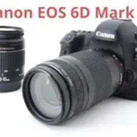 保証付キャノン☆Canon EOS 6D mark II 標準&望遠レンズセット