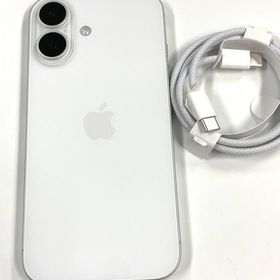 【モバイルBOX】新品同様 電池91%SIMフリー iPhone16 128GB ホワイト