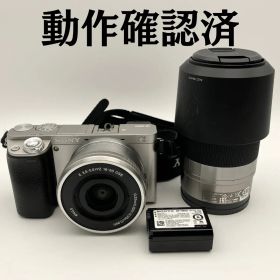 SONY α6000 ダブルズームレンズキットILCE-6000 動作確認済