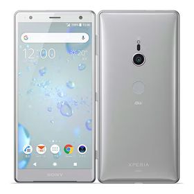 【中古】 Xperia XZ2 SOV37[64GB] au リキッドシルバ… au/UQ mobile 状態A 64GB