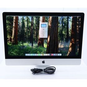 Apple iMac 27インチ Retina 5K 2020 Core i5-10600 3.3GHz 24GB 512GB(APPLE SSD) Radeon Pro 5300 5120x2880ドット macOS Sequoia