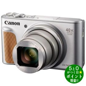 キヤノン カメラ コンパクトデジタルカメラ 4K動画 Wi-Fi対応 PowerShot SX740 HS SL シルバー Canon【転送不可】