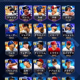 大谷、ジャッジ、ムーキーベッツ、トラウト、他多数 | メジャスピ(MLBプロスピリット)のアカウントデータ、RMTの販売・買取一覧