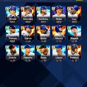 ドジャース純正‼️ | メジャスピ(MLBプロスピリット)のアカウントデータ、RMTの販売・買取一覧