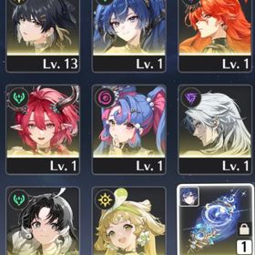 レベル8リセマラ⭐5×8ユーノ、餅武器・万物を書き留める月相、オーガスタ、シャコンヌ、ロココ等 | 鳴潮(Wuthering Waves)のアカウントデータ、RMTの販売・買取一覧