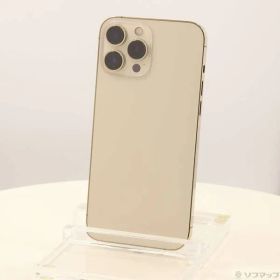 〔中古品〕 iPhone13 Pro Max 256GB ゴールド MLJA3J／A SIMフリー【269】