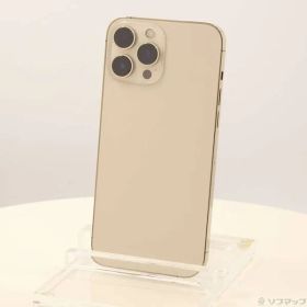 〔中古品〕 iPhone13 Pro Max 256GB ゴールド MLJA3J／A SIMフリー【305】