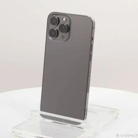 〔中古品〕 iPhone13 Pro Max 512GB グラファイト MLJQ3J／A SIMフリー【295】