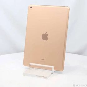 〔中古品〕 iPad 第7世代 128GB ゴールド MW792J／A Wi-Fi【348】