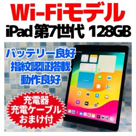 Wi-Fi iPad 第7世代 本体 128GB スペースグレイ 電池良好
