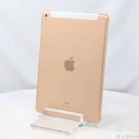 〔中古品〕 iPad 第7世代 32GB ゴールド MW6D2J／A docomoロック解除SIMフリー【371】