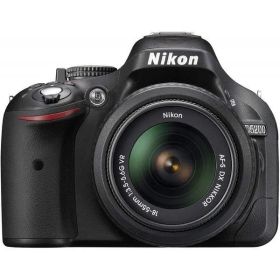 ニコン Nikon D5200 レンズキット ブラック D5200LKBK SDカード付き