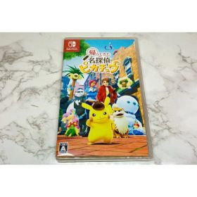 ポケモン Switch 帰ってきた 名探偵ピカチュウ 新品 未開封 ソフト