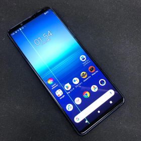【訳あり品】Xperia 5 ll SIMロック解除済 docomo 128GB SO-52A ブルー【保証なし】