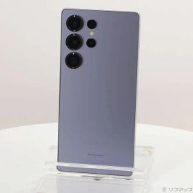 〔中古品〕 Galaxy S25 Ultra 256GB チタニウムシルバーブルー SCSBD1 Softbank SIMフリー 〔ネットワーク利用制限▲〕【258】