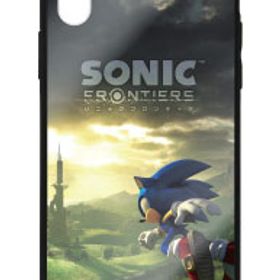 ソニックフロンティア 強化ガラスiPhoneケース/X・Xs共用