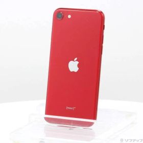 〔中古品〕 iPhone SE 第2世代 128GB プロダクトレッド MXD22J／A SIMフリー【295】