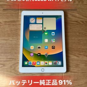 iPad 第5世代32GB Wi-Fiモデルバッテリー91％良品