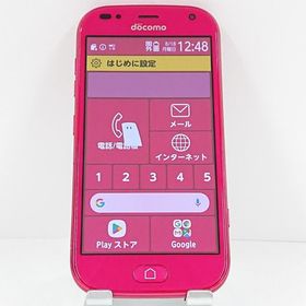 らくらくスマートフォン me F-01L ドコモ ピンク c13971