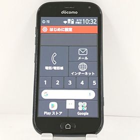 らくらくスマートフォン me F-01L ドコモ ブラック c13959