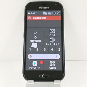 らくらくスマートフォン me F-01L ドコモ ブラック c13957
