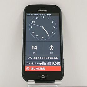 らくらくスマートフォン me F-01L ドコモ ブラック c13942