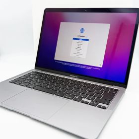【中古・美品】MacBook Air Retina 13.3インチ Apple M1チップ MGN63J/A スペースグレイ 本体 マックブックエアー