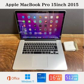 ［美品］Apple MacBook Pro 15inch 2015/559