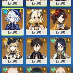 🌟引退垢🌟限定⭐︎5多数あり！ | 原神のアカウントデータ、RMTの販売・買取一覧