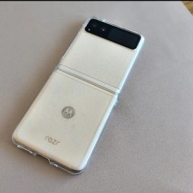 美品SIMフリーMOTOROLArazr40折りたたみスマホ