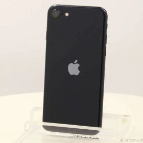 〔中古品〕 iPhone SE 第3世代 64GB ミッドナイト MMYC3J／A SIMフリー 〔ネットワーク利用制限▲〕【262】