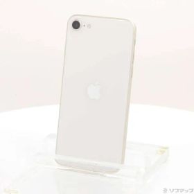 〔中古品〕 iPhone SE 第3世代 128GB スターライト MMYG3J／A SIMフリー【349】