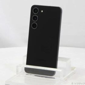 〔中古品〕 Galaxy S23 256GB ファントムブラック SCG19 au SIMフリー【371】
